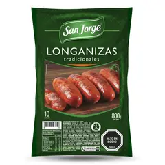 SAN JORGE - Longanizas Tradicionales 800 g