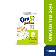 ORASI - Bebida Vegetal de Soya Barista Orasi 500 ml