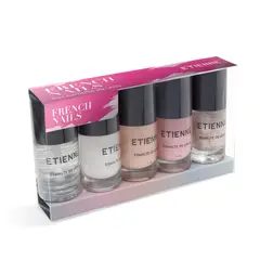 ETIENNE - Pack Esmaltes de Uñas French Nails Etienne 5 x 11 ml
