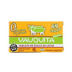 VAUQUITA - Tableta de Dulce de Leche Suave Vauquita 25 g