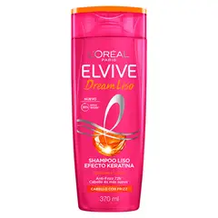 ELVIVE - Shampoo Dream Liso Efecto Keratina Elvive 370 ml