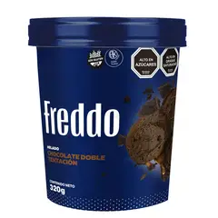 FREDDO - Helado de Leche Sabor Chocolate Doble Tentación Freddo 320 ml