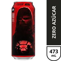 COCA COLA - Bebida Coca Cola Zero Lata 473 ml