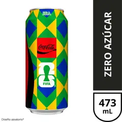 COCA COLA - Bebida Coca Cola Zero Azúcar Lata 473 ml