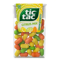 TIC TAC - Caramelos Tic Tac Citrus Mix 16 g