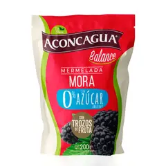 ACONCAGUA - Mermelada Aconcagua Mora Sin Azúcar 200 gr