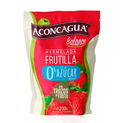 ACONCAGUA - Mermelada Aconcagua Frutilla Sin Azúcar 200 gr
