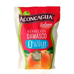 ACONCAGUA - Mermelada Aconcagua Damasco Sin Azúcar 200 gr