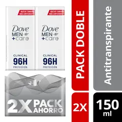DOVE - Desodorante en Spray Men Clinical 150 ml