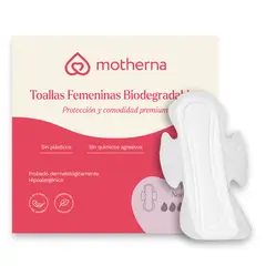 MOTHERNA - Toallitas Higiénicas Motherna Normal 10 Un