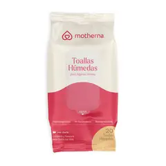 MOTHERNA - Toallas Húmedas Íntimas Motherna 20 Un