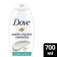 DOVE - Jabón Líquido Hipoalergénico Cuidado Delicado Dove 700 ml