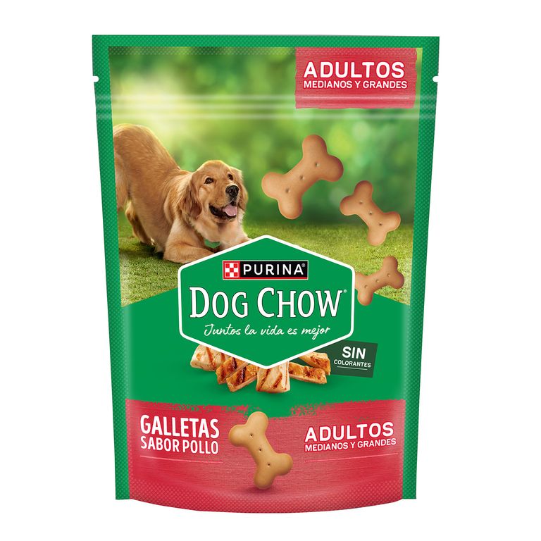 Snack Galletas para Perros Adultos Dog Chow Pollo 500 gr