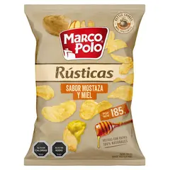 MARCO POLO - Papas Fritas Rústicas Sabot Mostaza y Miel Marco Polo 185 g