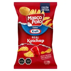 MARCO POLO - Papas Fritas Sabor Ketchup Kraft 180 g