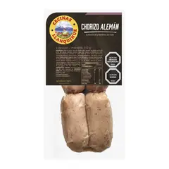 LLANQUIHUE - Chorizo Alemán al Vacío Llanquihue 200 g