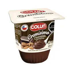 COLUN - Postre Cremísimo Sabor Chocolate Almendras Colun 100 g