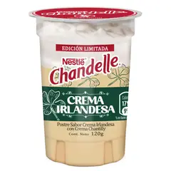 NESTLE - Postre Chandelle Sabor Crema Irlandesa Nestle 120 g
