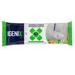 IGENIX - Traperos Húmedos Desinfectantes Naranja Citrus Igenix 8 Un