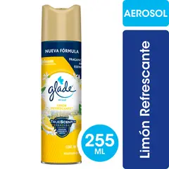 GLADE - Desodorante Ambiental Glade Limón Refrescante en Aerosol 255 ml