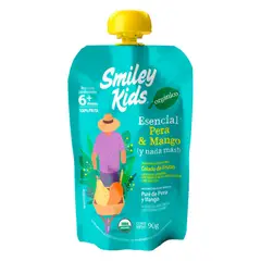 SMILEY KIDS - Compota Orgánico Smiley Kids Pera Mago 90 gr