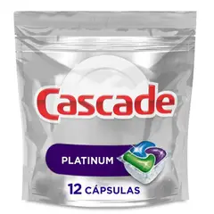 CASCADE - Detergente para Lavavajillas en Cápsulas Cascade Platinum 12 Un