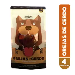 DOGGO - Snack para Perros Orejas de Cerdo Crispy Doggo 4 Un