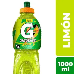 GATORADE - Bebida Isotónica Gatorade Sabor Limón 1 L
