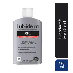 LUBRIDERM - Crema Corporal Men 3 en 1 Lubriderm 120 ml