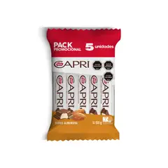 CAPRI - Pack Chocolates Rellenos Capri Almendra 5 x 30 gr