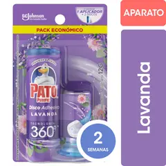 PATO PURIFIC - Discos Adhesivos para Baño Aroma Lavanda Pato Purific 12 g