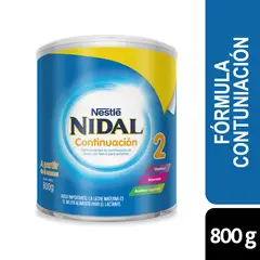 NIDAL - Fórmula Láctea Infantil Nidal Continuación 6+ Meses 800 g