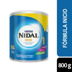 NIDAL - Fórmula Láctea Infantil Nidal Inicio 0 a 6 Meses 800 g