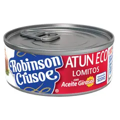 ROBINSON CRUSOE - Atún Lomitos al Aceite Reducido en Sodio Robinson Crusoe 140 g
