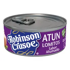ROBINSON CRUSOE - Atún Lomitos Sabor Ahumado Robinson Crusoe 140 g