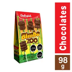 AMBROSOLI - Chocolates Bimbo Zoo Ambrosoli 98 gr