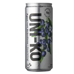 UNI-KO - Agua con Arándano Con Gas y Sin Azúcar Uni-ko 310 ml