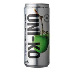 UNI-KO - Agua con Manzana Con Gas y Sin Azúcar Uni-ko 310 ml