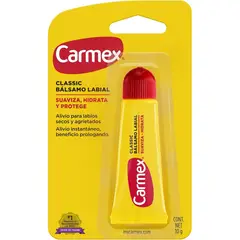 CARMEX - Bálsamo Labial Tubo Carmex Clásico 10 gr