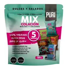 PURISNACKS - Mix de Colaciones Salados y Dulce Purisnacks 109 g