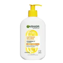 GARNIER - Crema Facial Limpiadora Garnier Antimanchas y Vitamina C 250 ml