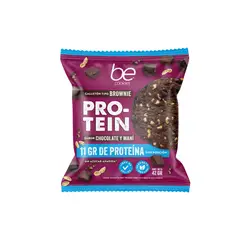 BE COOKIES - Galletón Tipo Brownie Be Cookies Chocolate y Maní 42 g