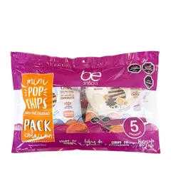 BE COOKIES - Pack Surtido Galletas de Arroz Be Cookies Mini Pop Chips 5 x 25 g