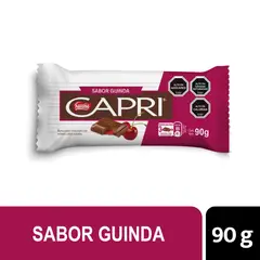 CAPRI - Chocolate en Barra Capri Relleno Sabor Guinda 90 g