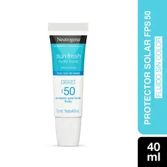 NEUTROGENA - Protector Solar Neutrogena Hydro Boost Sin Color FPS 50 40 ml