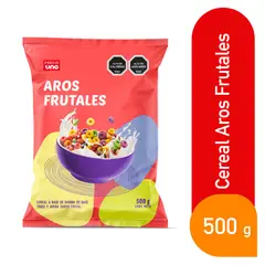 PRECIO UNO - Cereales Precio Uno Aros Frutales 500 gr