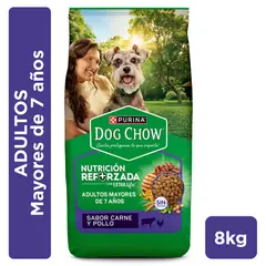 DOG CHOW - Alimento para Perro Senior Nutrición Reforzada Dog Chow 8 Kg