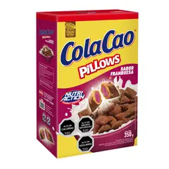 COLA CAO - Cereal Pillows Cola Cao Sabor Frambuesa 350 g