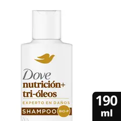 DOVE - Shampoo Dove Nutrición + Tri-Óleos 190 ml