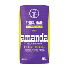 AMANDA - Yerba Mate Serranas Amanda 500 g